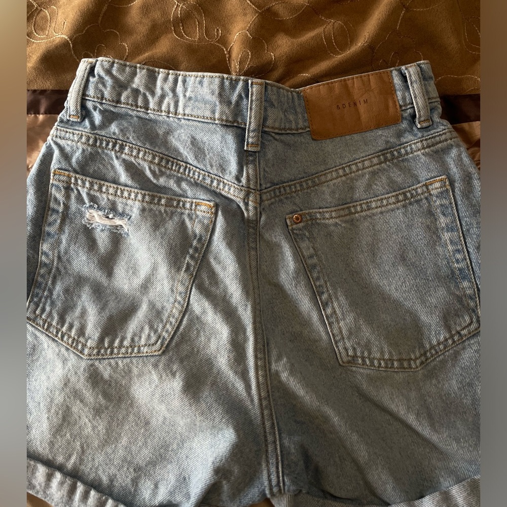 Denim jean shorts